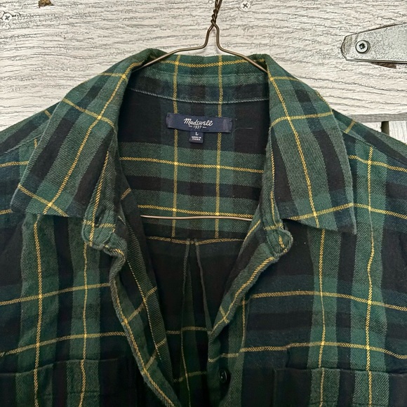 Green Madewell Flannel - Picture 2 of 2